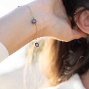 Bracelet Bohème et ses perles d'eau douce