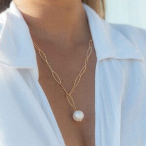 Collier en Perle d'Eau Douce